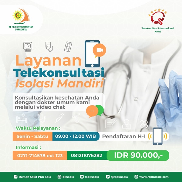 Konsultasi Isolasi Mandiri di Solo