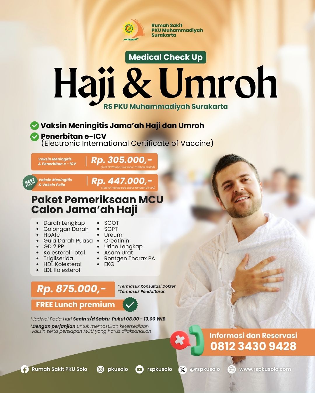 Paket Medical Check Up Haji dan Umroh