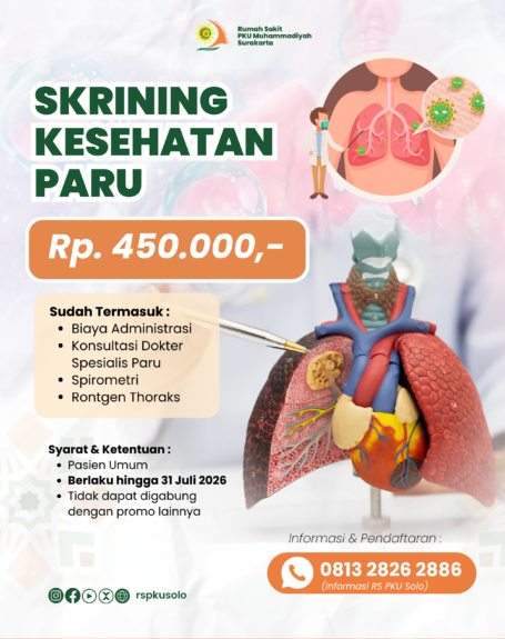 Layanan Skrining Kesehatan Paru