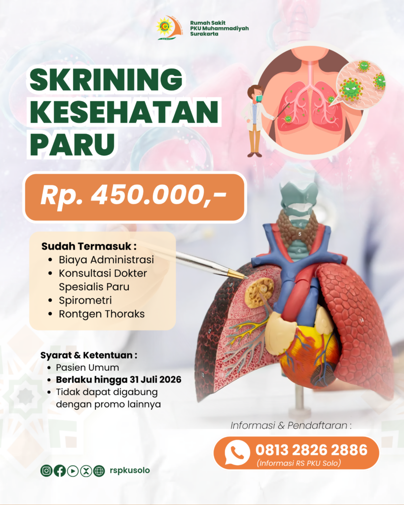 Layanan Skrining Kesehatan Paru